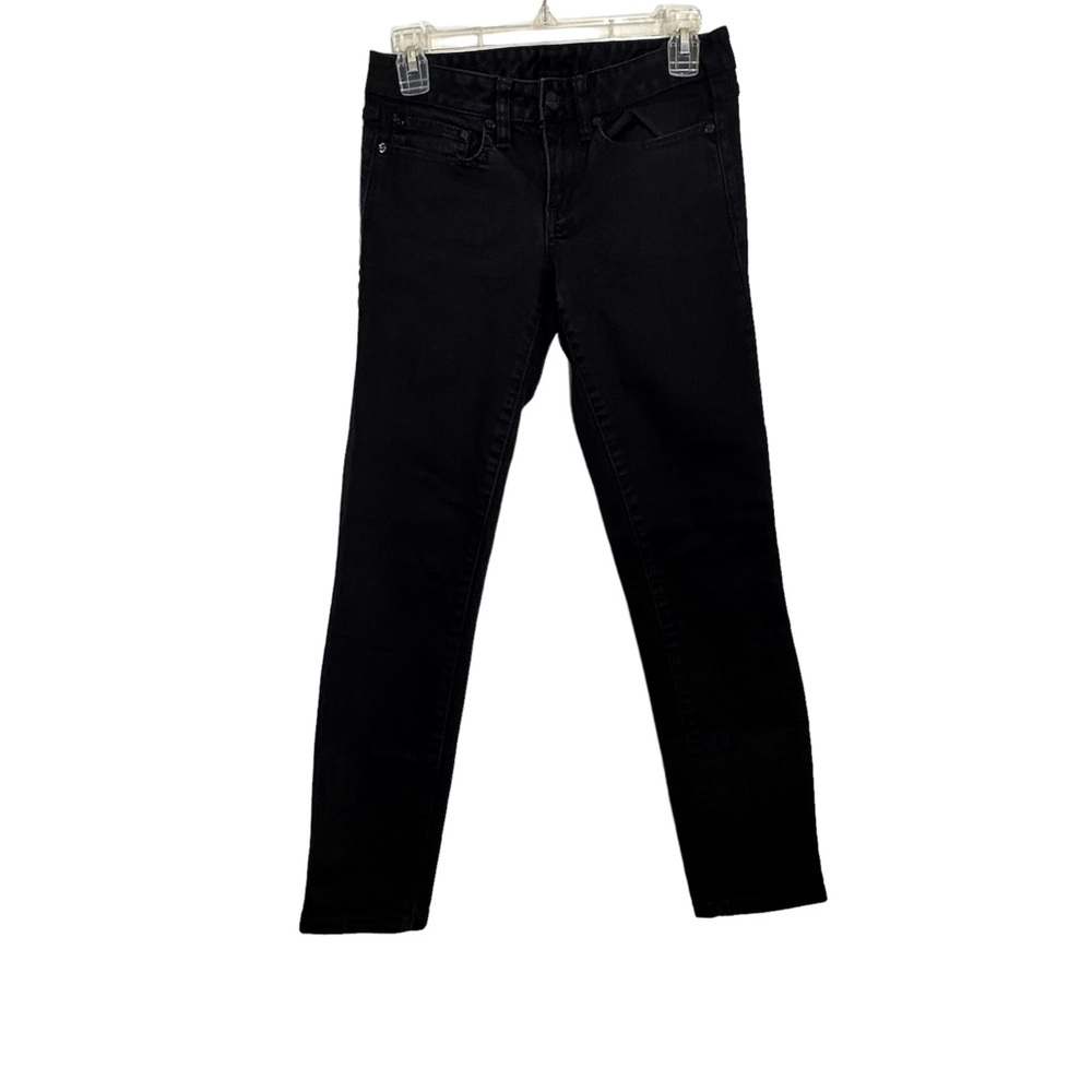 Tory Burch black super skinny jeans 25 *altered*